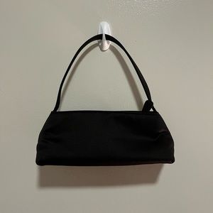 Black baguette bag!!